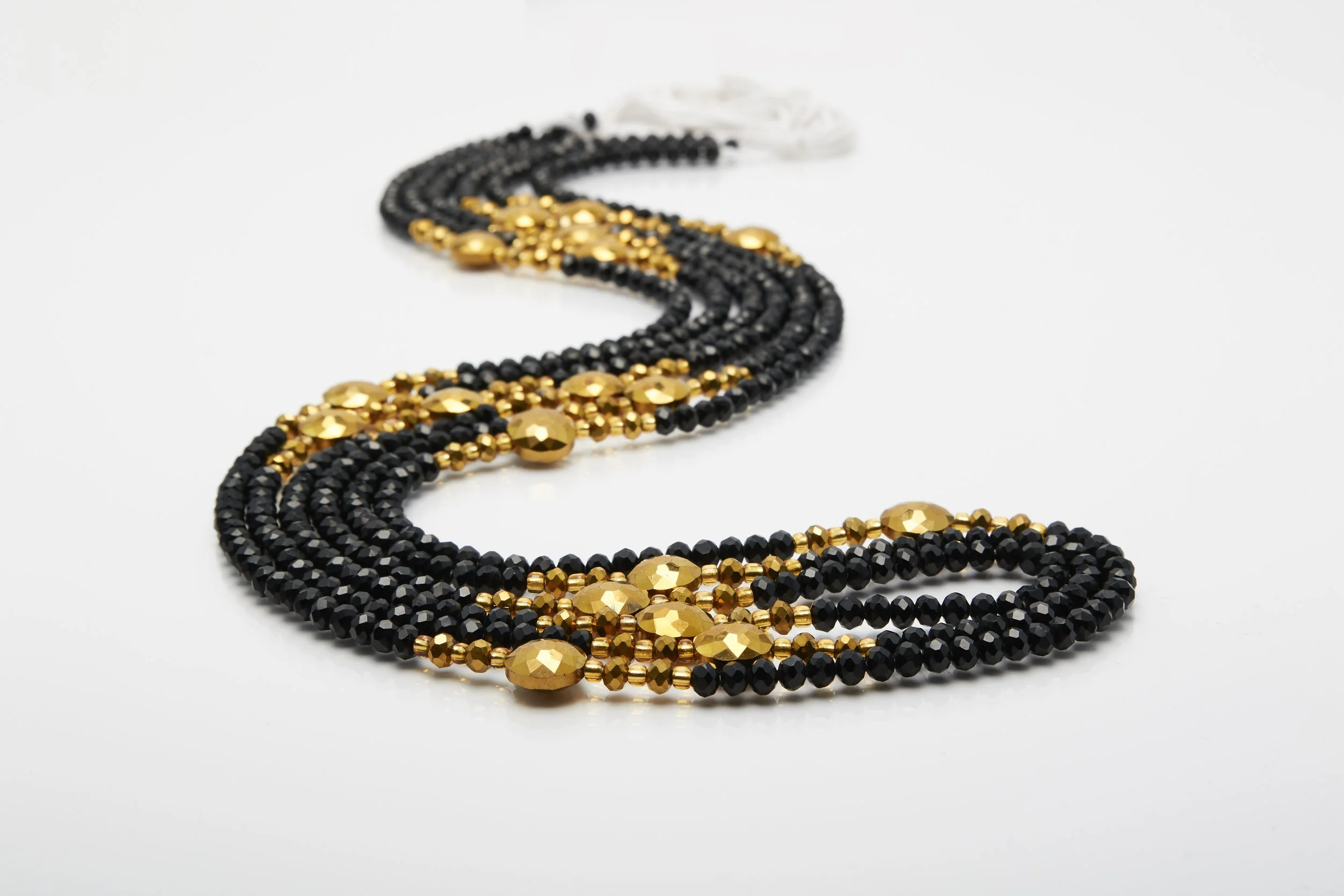 African waist beads with crystals sale